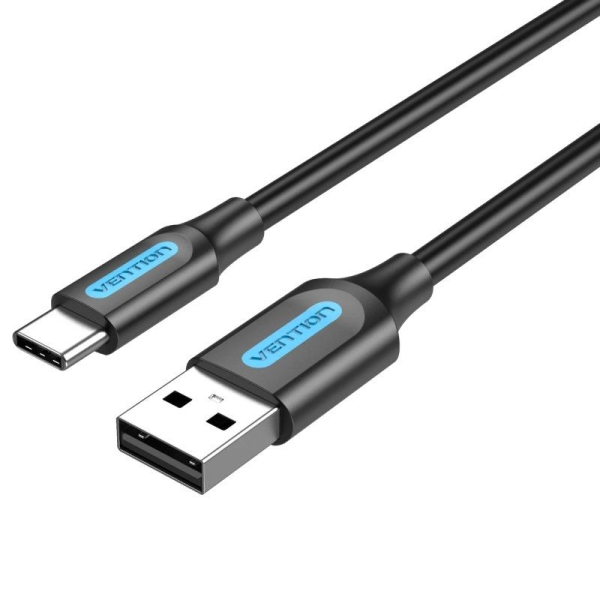 Cable USB 2.0 Tipo-C Vention COKBG/ USB Macho - USB Tipo-C Macho/ 1.5m/ Gris