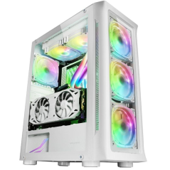 Caja Gaming Torre Mars Gaming MC-NEO/ Blanca