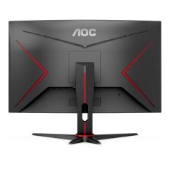 Monitor Gaming Curvo AOC C27G2ZE/BK 27'/ Full HD/ 1ms/ 240Hz/ VA/ Negro y Rojo