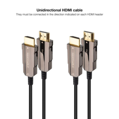 Cable HDMI 2.0 AOC 4K Nanocable 10.15.2015/ HDMI Macho - HDMI Macho/ 15m/ Negro