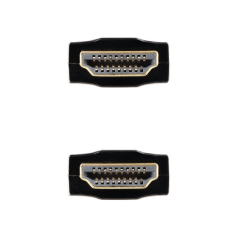 Cable HDMI 2.0 AOC 4K Nanocable 10.15.2099/ HDMI Macho - HDMI Macho/ 100m/ Negro