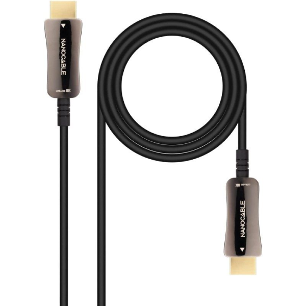 Cable HDMI 2.1 AOC 8K Nanocable 10.15.2120/ HDMI Macho - HDMI Macho/ 20m/ Negro