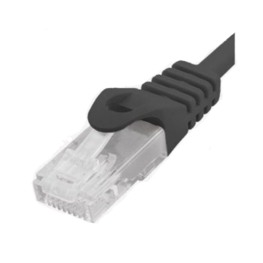 Cable de Red RJ45 UTP Phasak PHK 1750 Cat.6/ 50cm/ Negro