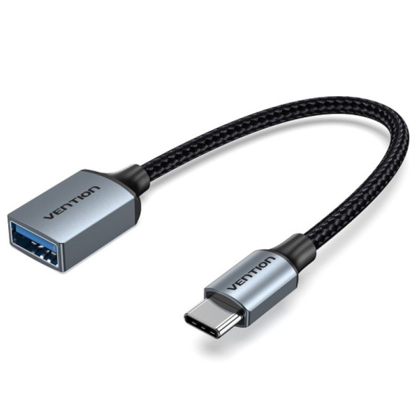 Adaptador USB 3.0 Tipo-C Vention CCXHB/ USB Tipo-C Macho - USB Hembra