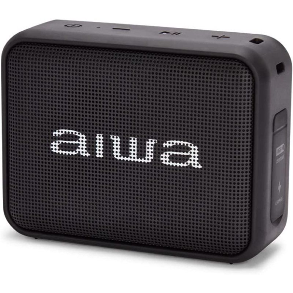 Altavoz con Bluetooth Aiwa BS-200BK/ 6W/ 1.0