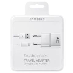 Cargador de Pared Samsung EP-TA20EWE/ 1 USB + Cable USB Tipo-C/ 2A - Imagen 3