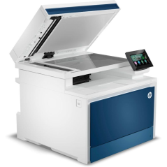 Multifunción Láser Color HP LaserJet Pro 4302fdn Fax/ Dúplex/ Blanca y Azul