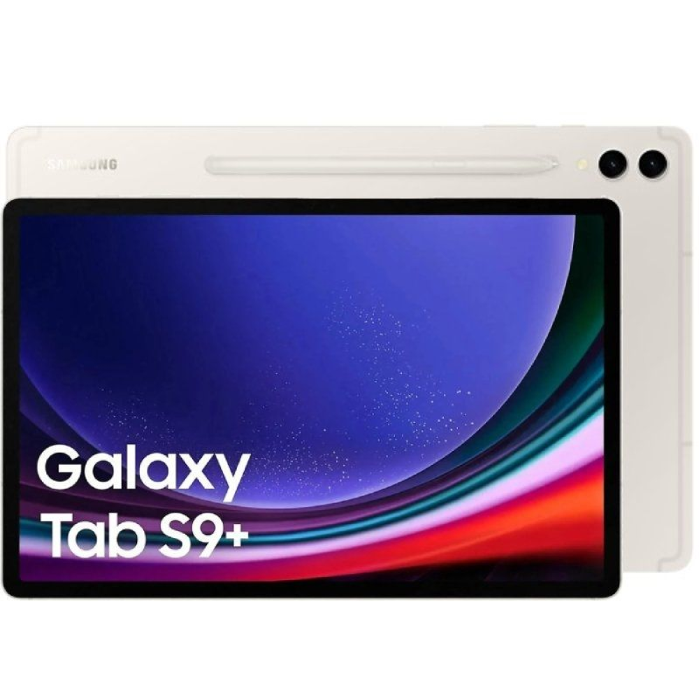 Tablet Samsung Galaxy Tab S9+ 12.4'/ 12GB/ 256GB/ Octacore/ Beige