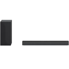 Barra de Sonido con Bluetooth LG S60Q/ 300W/ 2.1/ Negra