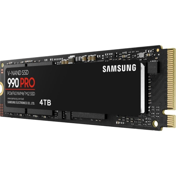 Disco SSD Samsung 990 PRO 4TB/ M.2 2280 PCIe 4.0/ Compatible con PS5 y PC