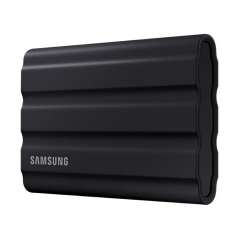 Disco Externo SSD Samsung Portable T7 Shield 4TB/ USB 3.2/ Negro