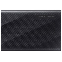 Disco Externo SSD Samsung Portable T9 4TB/ USB 3.2/ Negro