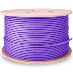 Bobina de Cable RJ45 AWG23 UTP Aisens A135-0747 Cat.6/ LSZH/ 100m/ Violeta