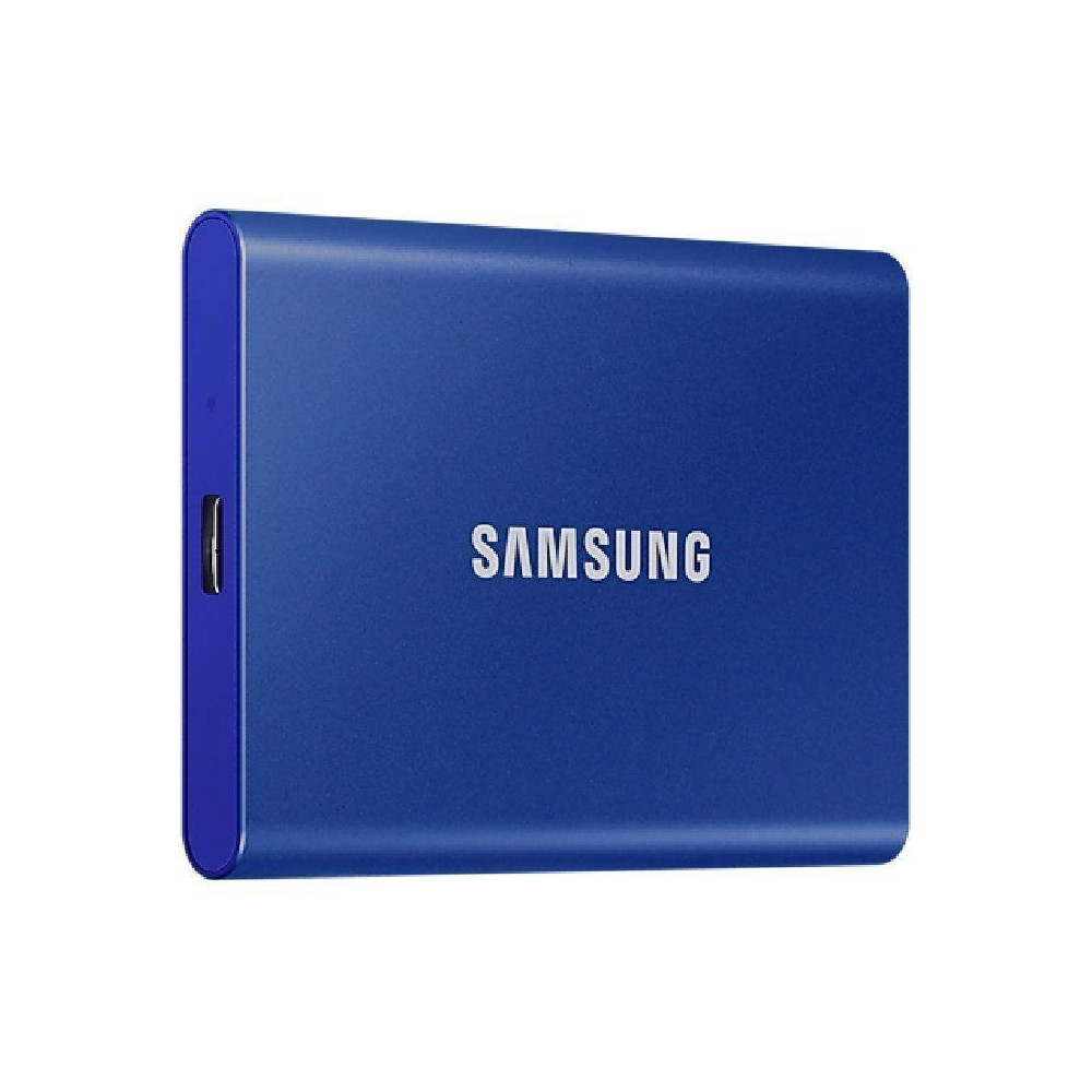 Disco Externo SSD Samsung Portable T7 2TB/ USB 3.2/ Azul - Imagen 1