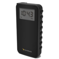 Radio Portátil Sunstech RPD23/ Negro