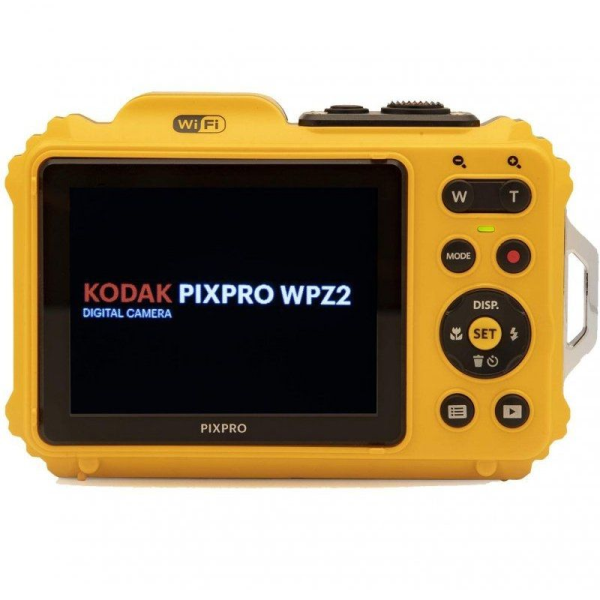 Cámara Digital Deportiva Kodak Pixpro WPZ2/ 16MP/ Zoom Óptico 4x/ Amarilla