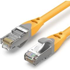 Cable de Red RJ45 SFTP Vention IBHYJ Cat.6A/ 5m/ Amarillo