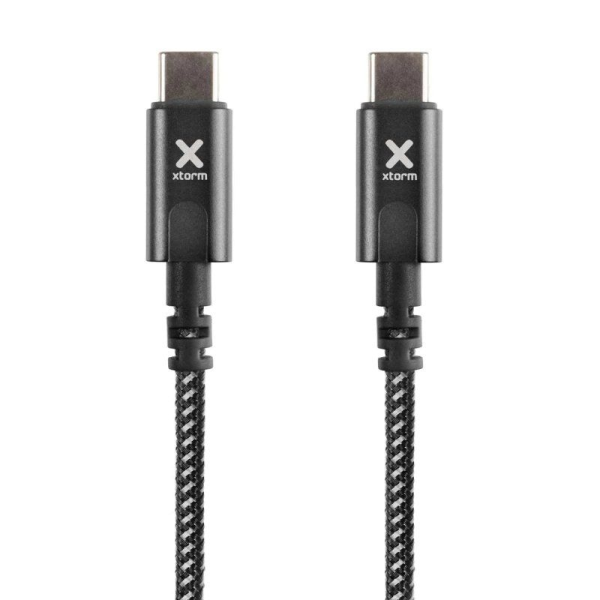 Cable USB Tipo-C Xtorm CX2071/ USB Tipo-C Macho - USB Tipo-C Macho/ 1m/ Negro