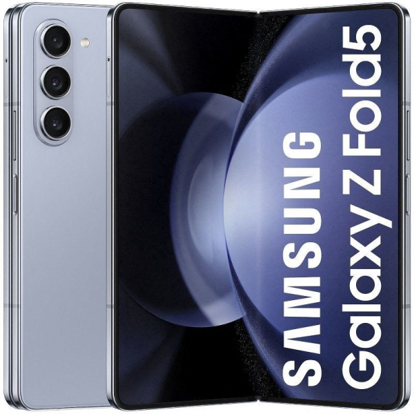 Smartphone Samsung Galaxy Z Fold5 12GB/ 256GB/ 7.6'/ 5G/ Azul Helado