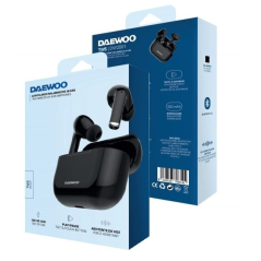 Auriculares Bluetooth Daewoo DW2001 con estuche de carga/ Autonomía 6h/ Negros