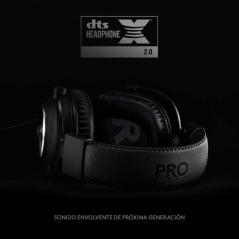 Auriculares Gaming con Micrófono Logitech G Pro X/ USB/ Negro