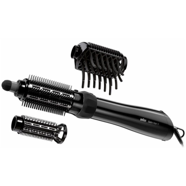 Cepillo Moldeador para el Pelo Braun Satin Hair 5 AS530E/ Negro