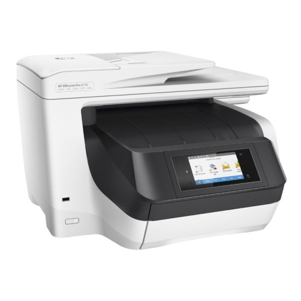 Multifunción HP Officejet Pro 8730 WiFi/ Fax/ Dúplex/ ADF/ Blanca