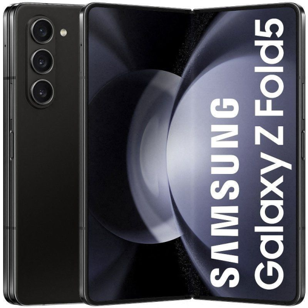 Smartphone Samsung Galaxy Z Fold5 12GB/ 256GB/ 7.6'/ 5G/ Negro Fantasma