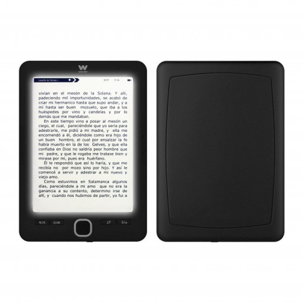 Libro electrónico Ebook Woxter Scriba 195 Paperlight Black/ 6'/ tinta electrónica/ Negro - Imagen 4