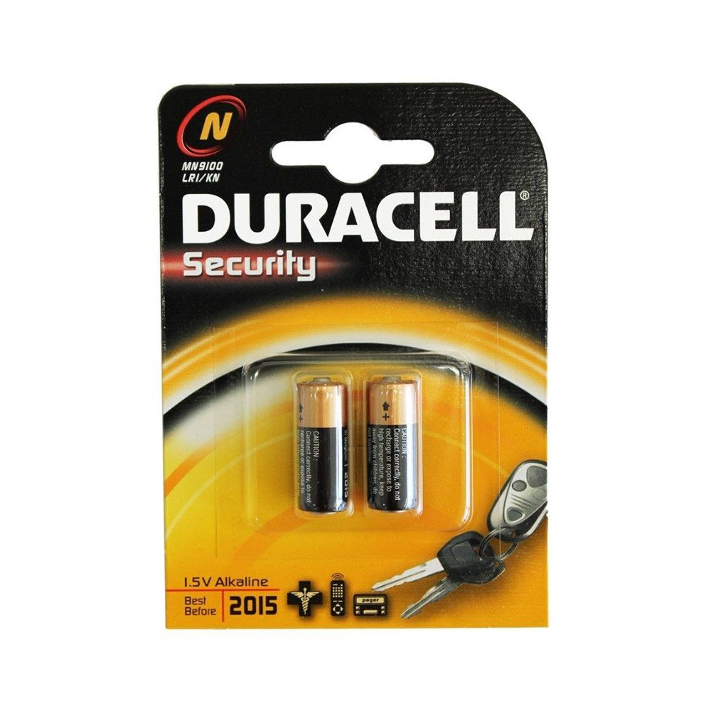 Pack de 2 Pilas N Cell Duracell MN9100B2/ 1.5V/ Alcalinas - Imagen 1