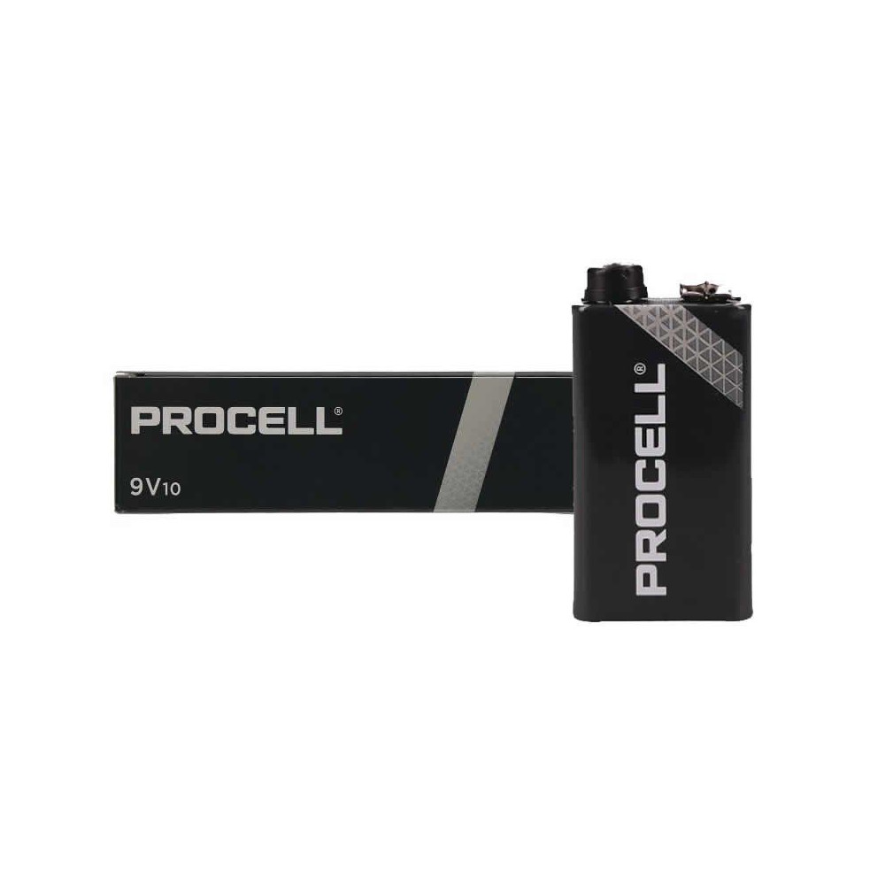 Pack de 10 Pilas Duracell PROCELL ID1604IPX10/ 9V/ Alcalinas - Imagen 1