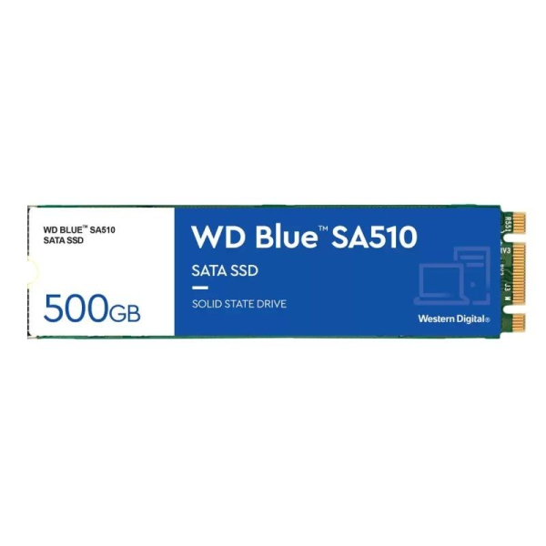 Disco SSD Western Digital WD Blue SA510 500GB/ M.2 2280