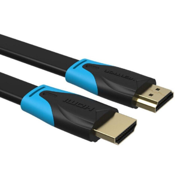 Cable HDMI 2.0 4K Vention VAA-B02-L075/ HDMI Macho - HDMI Macho/ 75cm/ Negro