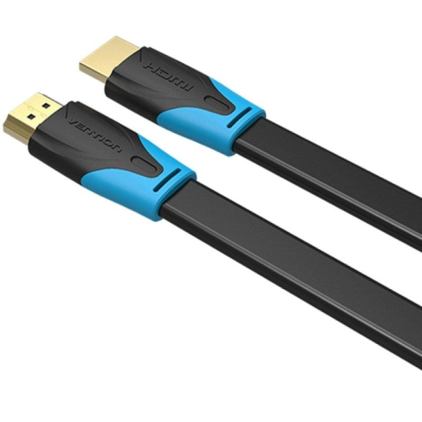 Cable HDMI 2.0 4K Vention VAA-B02-L500/ HDMI Macho - HDMI Macho/ 5m/ Negro