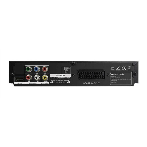 Reproductor DVD Sunstech DVPMH225BK - Imagen 2