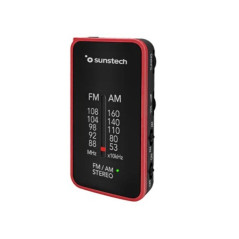 Radio Portátil Sunstech RPC6RD/ Roja - Imagen 1