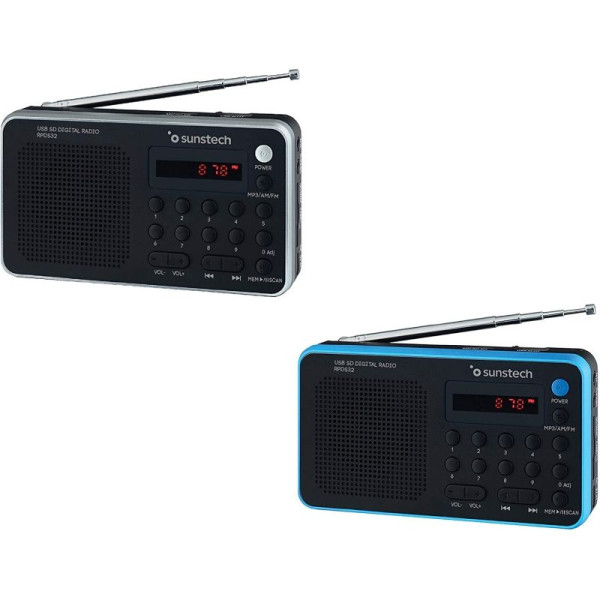 Radio Portátil Sunstech RPD32SL/ Plata - Imagen 3