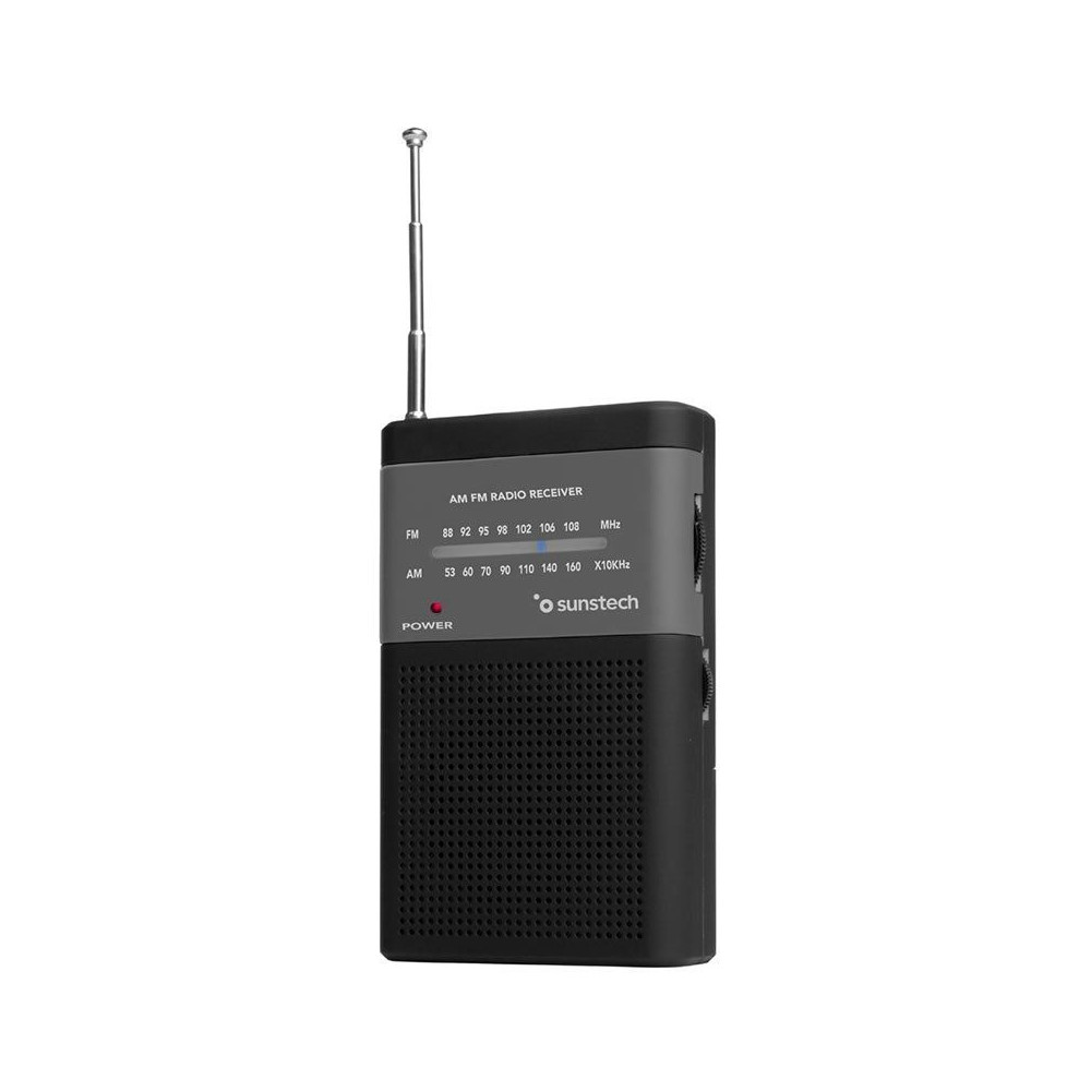 Radio Portátil Sunstech RPS42BLISBK/ Negra - Imagen 1