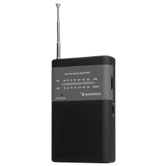 Radio Portátil Sunstech RPS42BLISBK/ Negra - Imagen 1