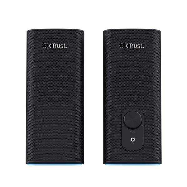 Altavoces con Bluetooth Trust Gaming GXT 612 Cetic/ 20W/ 2.0/ Negros