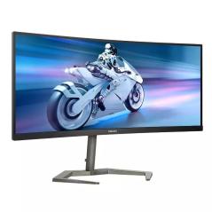 Monitor Gaming Curvo Philips Evnia 5000 34M1C5500VA 34'/ WQHD/ 1ms/ 165Hz/ VA/ Multimedia/ Negro