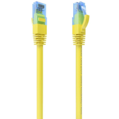 Cable de Red RJ45 AWG26 UTP Aisens A135-0830 Cat.6/ 30cm/ Amarillo