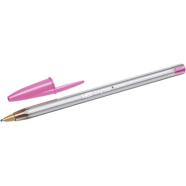Bolígrafos de Tinta de Aceite Bic Cristal Fun 895793/ 20 unidades/ Colores Surtidos - Imagen 2