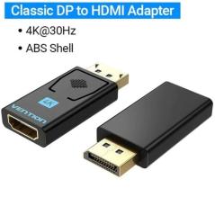 Adaptador HDMI 4K Vention HBPB0/ DisplayPort Macho - HDMI Hembra