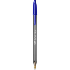 Bolígrafos de Tinta de Aceite Bic Cristal Large 880656/ 50 unidades/ Azules - Imagen 2