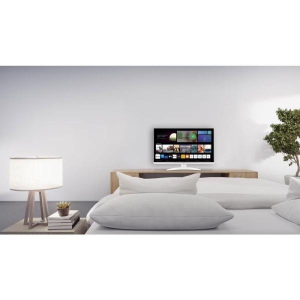 Monitor/Televisor LG 27TQ615S-WZ 27'/ Full HD/ Multimedia/ SmartTV/ Blanco