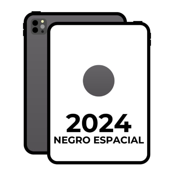 Apple iPad Pro 11' 2024 5th Wifi Cell/ 5G/ M4/ 256Gb/ Negro Espacial