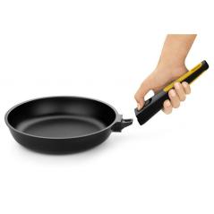 SARTÉN FAST CLICK BRA 481228 - Ø28CM - ESPESOR 5.5MM - ALUMINIO FUNDIDO INDEFORMABLE - TEFLÓN ANTIADHERENTE - MANGO DESMONTABLE