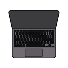 Magic Keyboard para iPad Pro 13' M4/ Español/ Negro