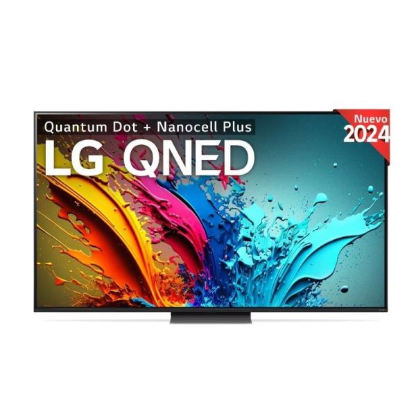 Televisor LG QNED 75QNED87T6B 75'/ Ultra HD 4K/ Smart TV/ WiFi